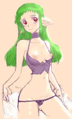 細いエルフ