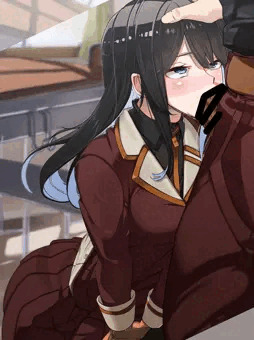 先輩にフェラさせながら配信❤