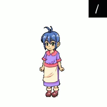 小型村娘のテストモーション