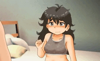 地味ジト目ボサ髪彼女を自室に連れ込んだ