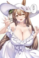 ワンピース姿のサトノダイヤモンド