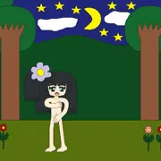 恥じらいの少女