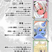 【看板娘】登場キャラ紹介【宣伝】