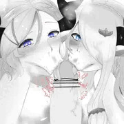 ナルメアお姉さんとラルナママにぺろぺろしてもらうやつ