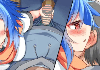 うちのこの耳舐め手コキで
