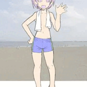男水着チャレンジ
