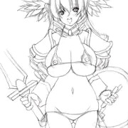 らくがき「おっぱい戦士」さん