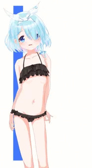 黒ビキニ