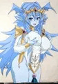 対戦相手を誘う霊姫ちゃん。