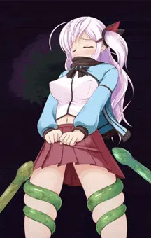 触手に犯されるアルプスちゃん