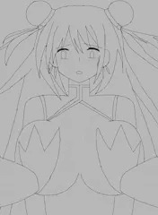 アイシャたんに乳キック