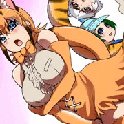 フレンズビートの乳寄せカラカル