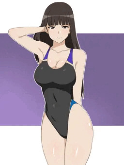 西住しほ 競泳水着