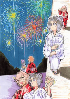 夏祭りの童しの2024
