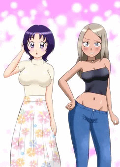 リクエスト絵　晴香と恵子