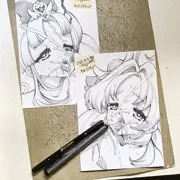 つじもの体重を予想して顔射ミニ落書きをゲットしよう！