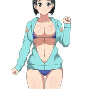 直葉ちゃん　青ビキニ