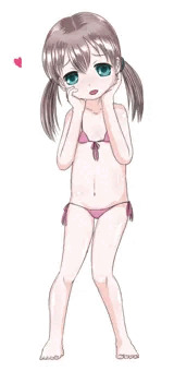 ちょっと前に描いた娘