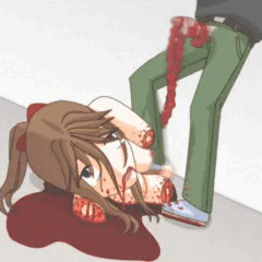 四肢切断されてモツコキされがら蹴られてる絵を描きましょう。