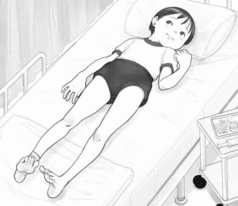 夏ブルマと病院。