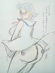 落描き。