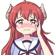 シャミ子は泣き顔