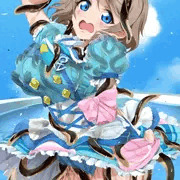 ウナギまみれポール