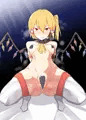 蹲踞フランちゃん