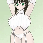 例のセーター