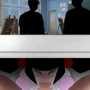 オタサーの姫が机の下で…