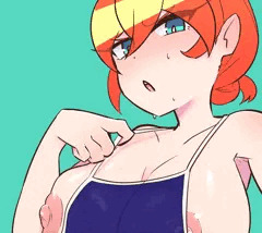 パツパツ水着
