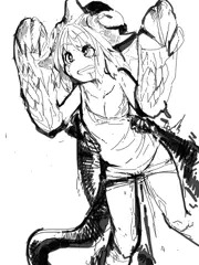 トカゲちゃんの卵が出来るまでのらくがき