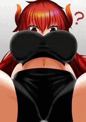 ドーラ様のローアングル下乳もろ出し差分付き