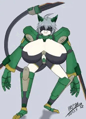 超乳サイボーグ兵士