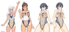 潜水艦指定水着新案