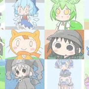 鉛筆ブラシのラクガキ2