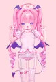 ロリサキュバス白スク水ナース