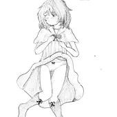 押し倒されるあの子