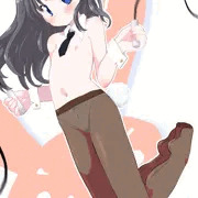 今日のおちくびは縄跳びバニーちゃん