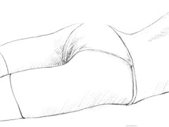 15分模写(ケツ)