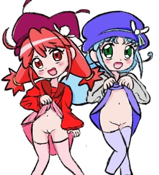 ふしぎ星のふたご姫のファインとレインとミルロとシフォンちゃん