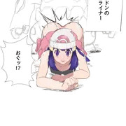 お尻にドリルライナー♂