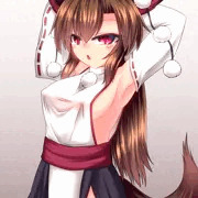 天狗衣装影狼ちゃん