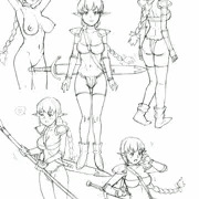 巨乳戦士エルフちゃん