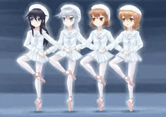 小さな艦娘の踊り