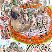 目をはなした隙に汚いおっさんがまたうちの子にイタズラを！