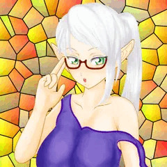 眼鏡っ子エルフ
