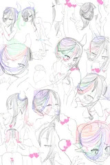 角娘ぺろぺろまんが作成中
