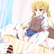 金髪ツインテちゃん