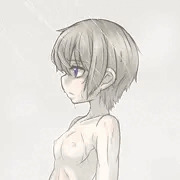 シャワーを浴びながら物思いに耽るみーくん